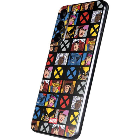 Marvel X-Men Pattern Galaxy S22 Skin